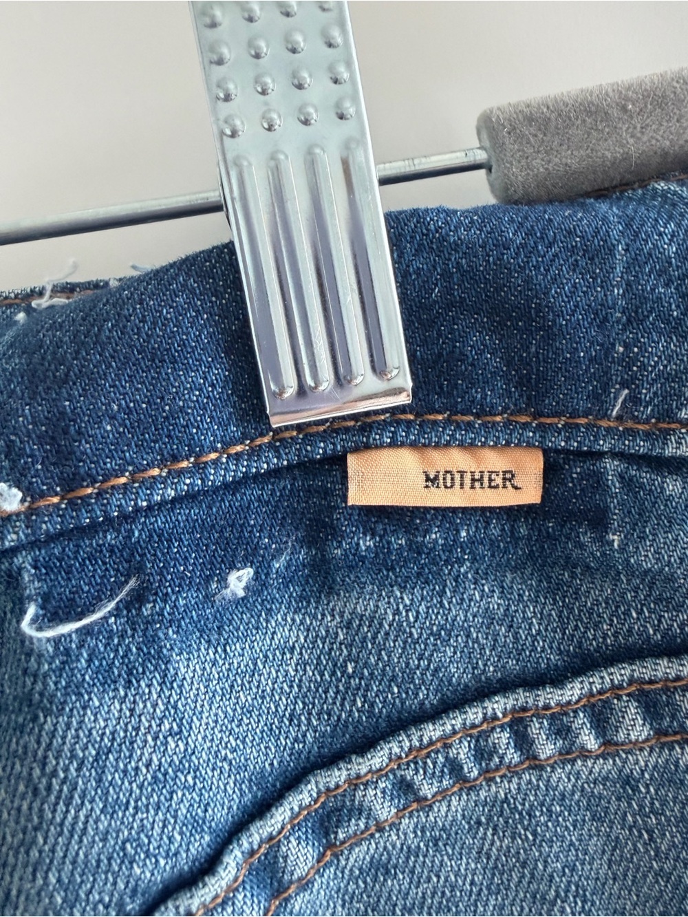 MOTHER Superior Jeans - High Waisted Rider Ankle - Running with Scissors 34 - Picture 3 of 8